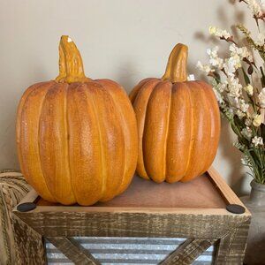 Rustic Fall/Thanksgiving Pumpkin Decor